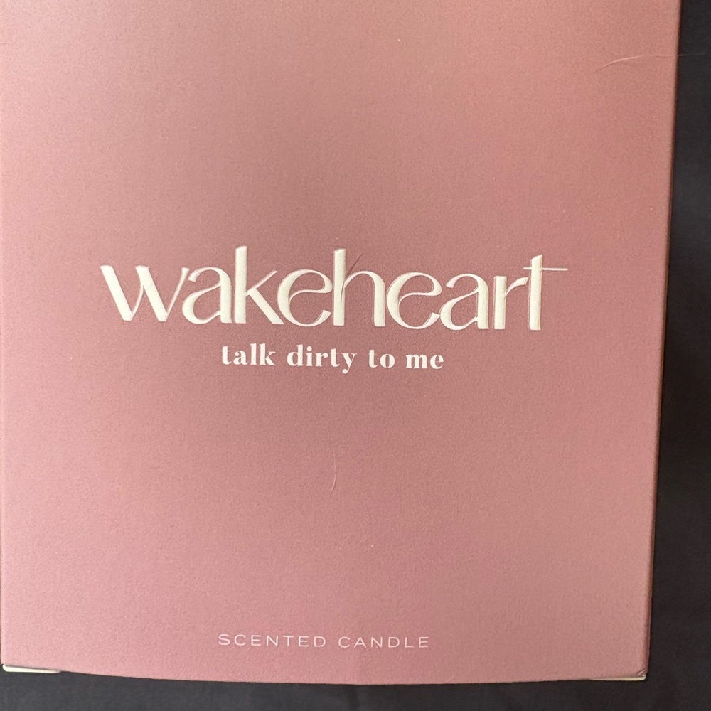 Wakeheart Talk Dirty To Me candle.